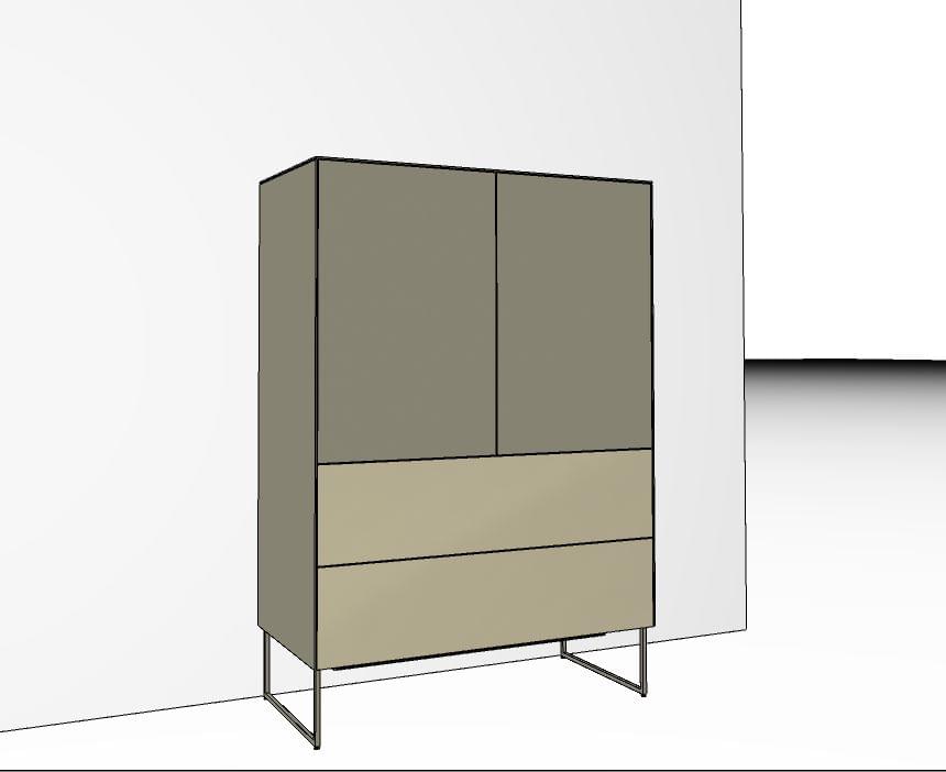 SI-Highboard-CHA-SAT/GL (125x101x48)