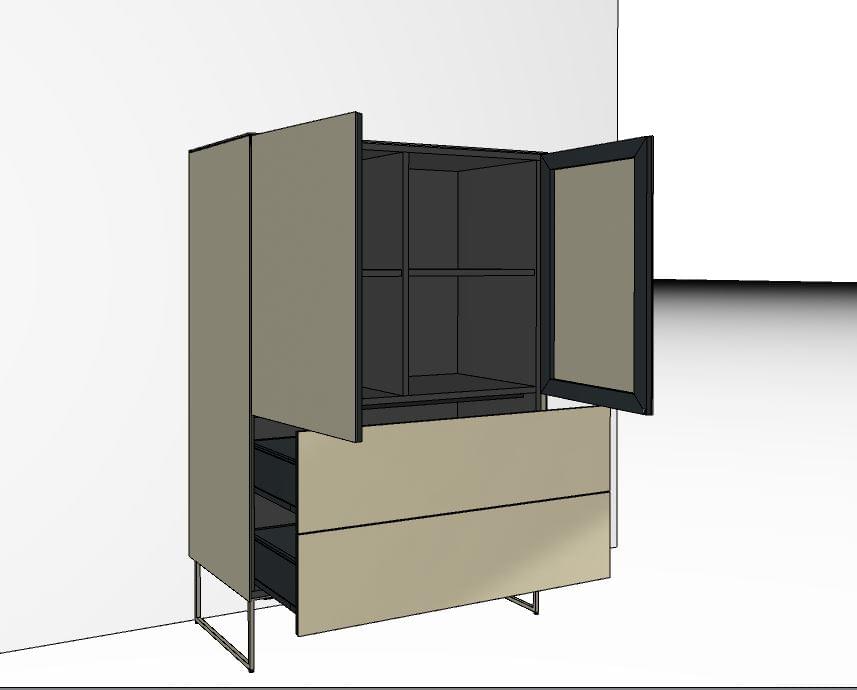 SI-Highboard-CHA-SAT/GL (125x101x48)