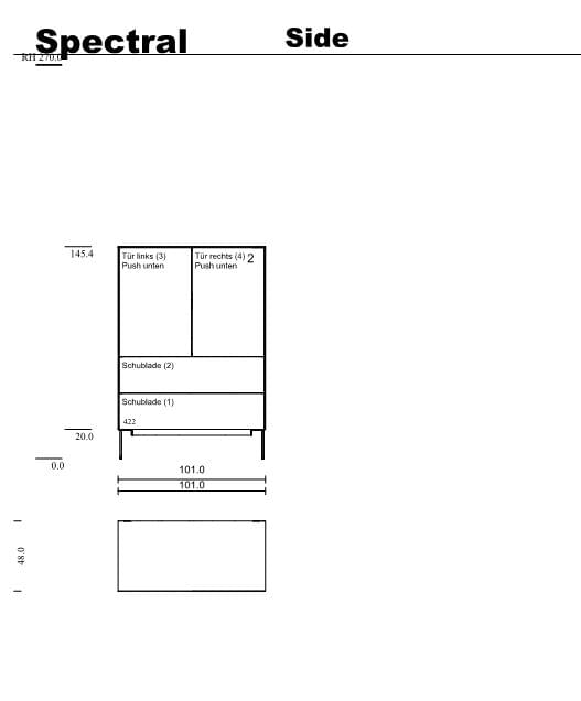 SI-Highboard-CHA-SAT/GL (125x101x48)