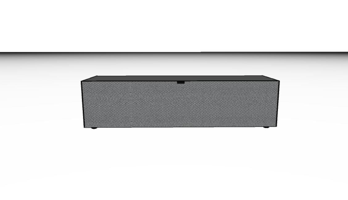 JSA1644-GN-SAT Lowboard für Soundbar Integration