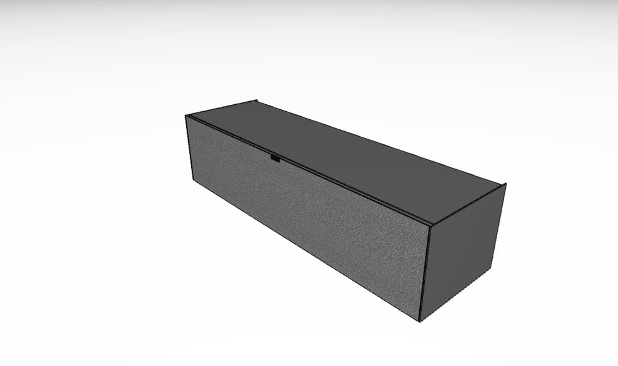 JSA1644-GN-SAT Lowboard für Soundbar Integration