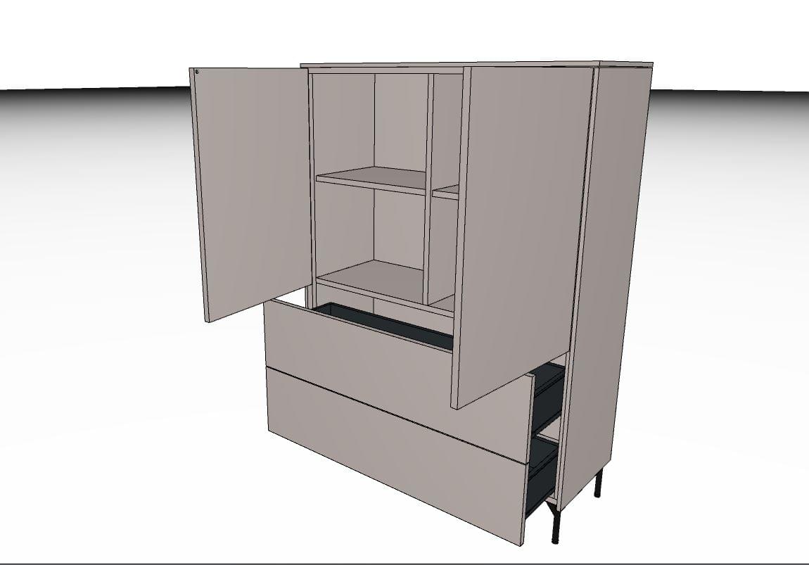 Side SI-Highboard-PE (125x102x38)