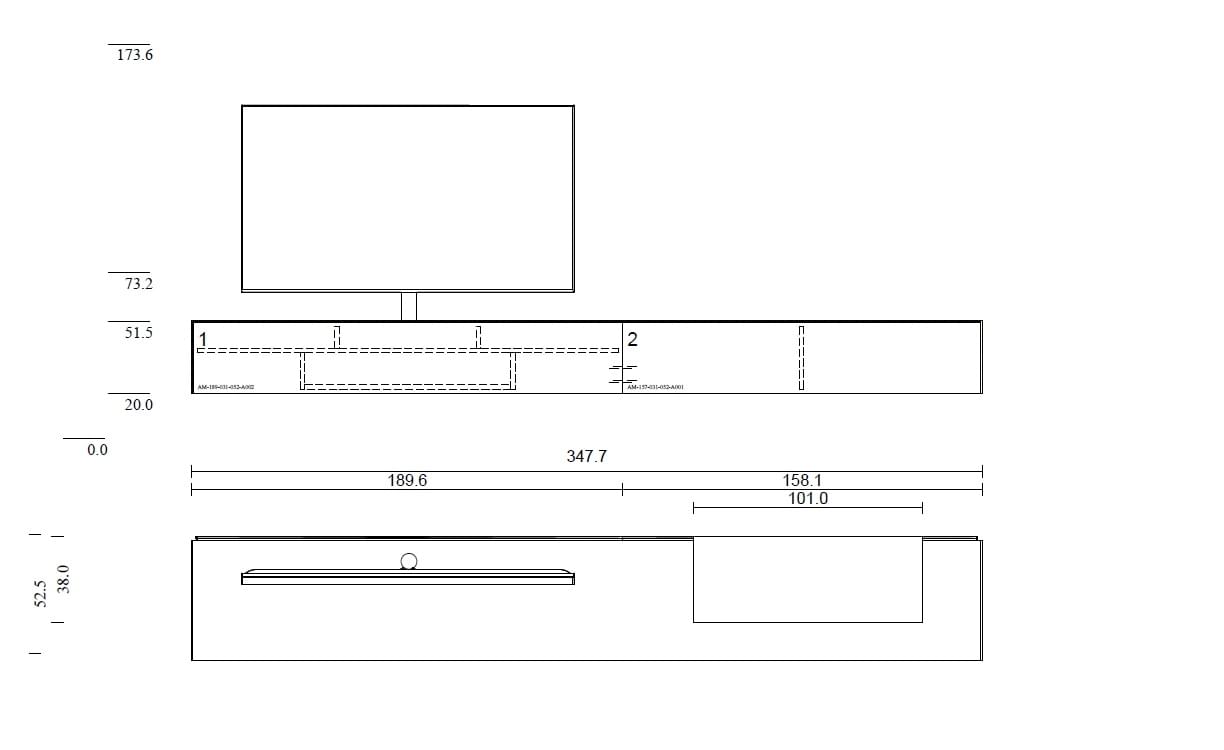 AM-348x31,5x52,5 -SNG-SAT inkl. BRP1 passiv