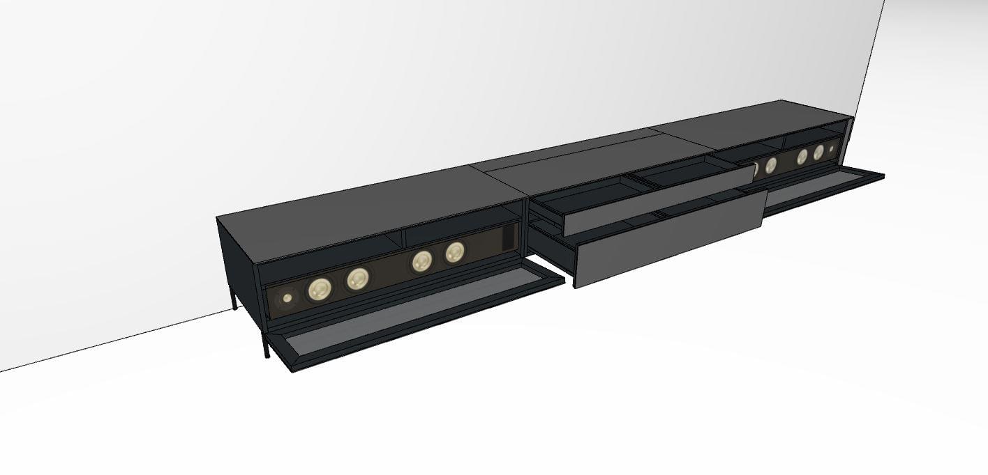 AM-Lowboard 380x31,5x525 inkl. VRP1 passiv