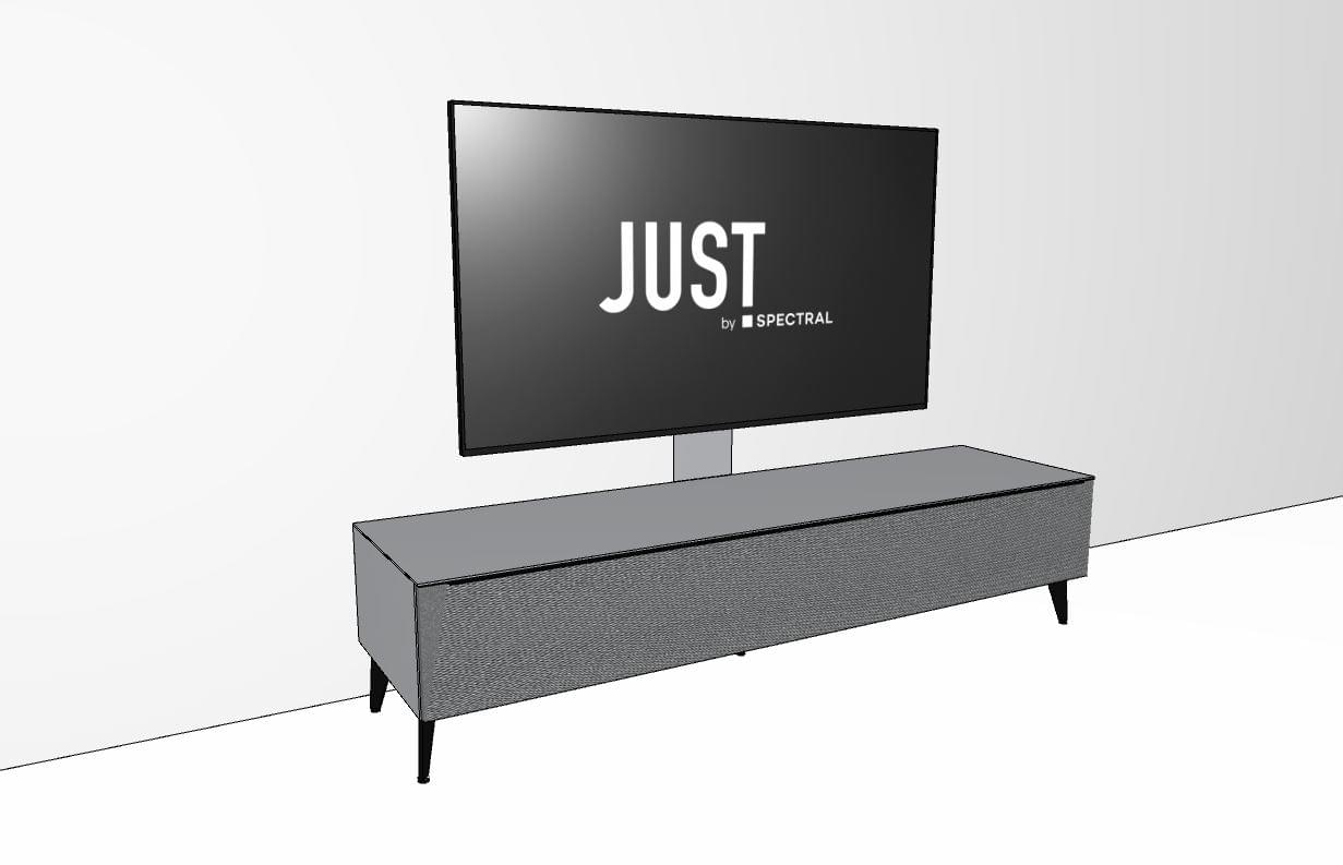 JSB1324-GR-GRF Lowboard zur Soundbar Integration